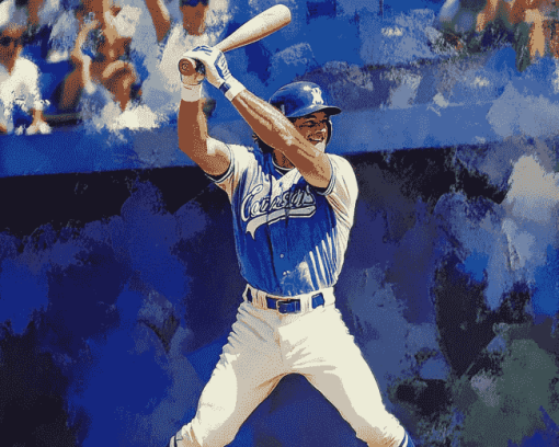 George Brett Baseball Legend Diamond Painting