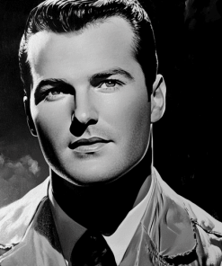 George Reeves Famous Monochrome Diamond Painting