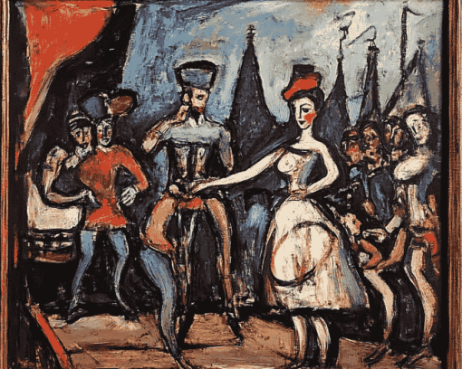 Georges Rouault La Parade Vintage Diamond Painting