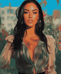 Georgina Rodriguez Celebrity Diamond Painting