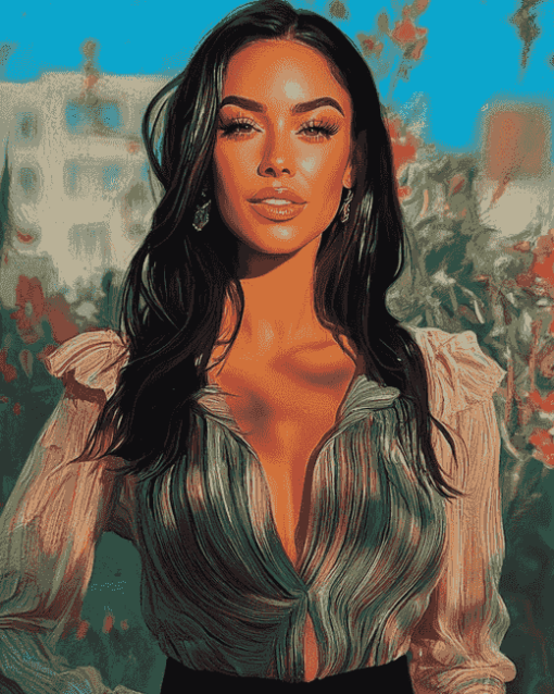 Georgina Rodriguez Celebrity Diamond Painting