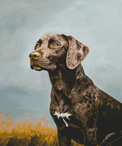 German Shorthair Puppy Diamond Painting