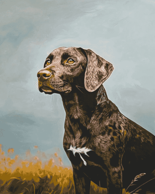 German Shorthair Puppy Diamond Painting