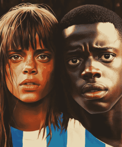 Get Out Movie Characters Diamond Painting