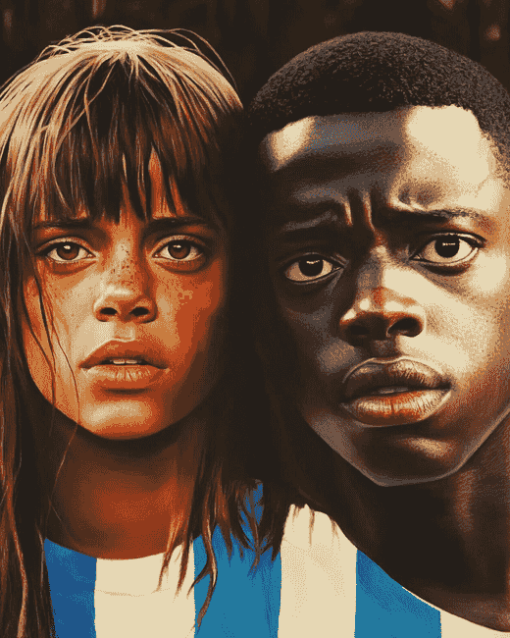 Get Out Movie Characters Diamond Painting