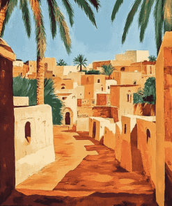 Ghadames Historical Towns Diamond Painting