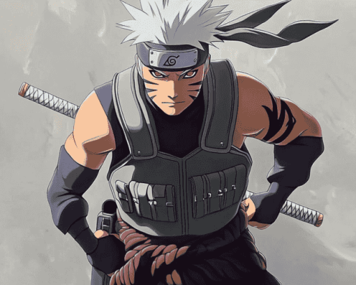 Ginkaku Naruto Manga Diamond Painting