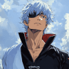 Gintoki Sakata Anime Diamond Painting