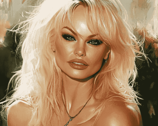 Glamorous Pamela Anderson Diamond Painting