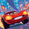 Gleaming Cars Adventure Diamond Painting