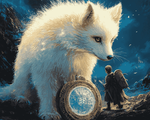 Golden Compass Furets Diamond Painting