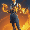 Golden Midas Fortnite Diamond Painting