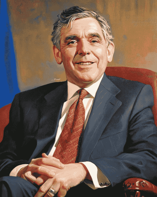 Gordon Brown Former PM Diamond Painting