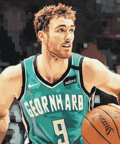 Gordon Hayward Hornets Diamond Painting