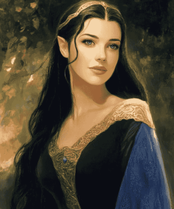 Gorgeous Arwen Movie Art Diamond Painting