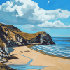 Gower Beaches Diamond Painting