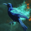 Grackle Delight Diamond Painting