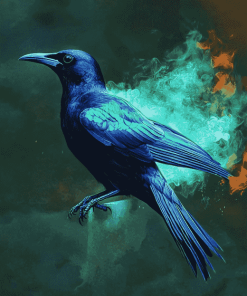 Grackle Delight Diamond Painting