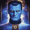 Grand Admiral Thrawn Fantasy Diamond Painting