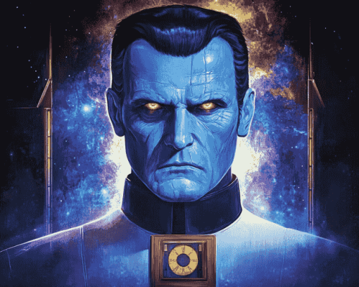 Grand Admiral Thrawn Fantasy Diamond Painting