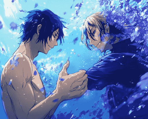 Grand Blue Anime Boys Diamond Painting