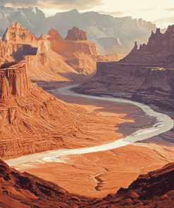 Grand Canyon West Landscapes Diamond Painting