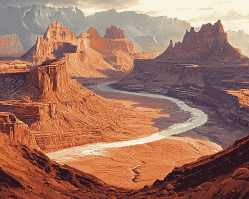 Grand Canyon West Landscapes Diamond Painting