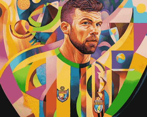 Grant Hanley Famous Footballer Diamond Painting