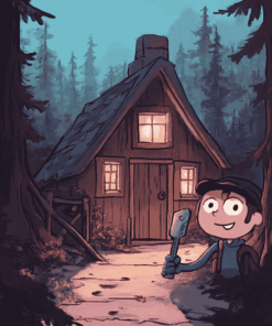 Gravity Falls Cartoon Diamond Painting