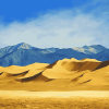 Great Sand Dunes Mountain Diamond Painting