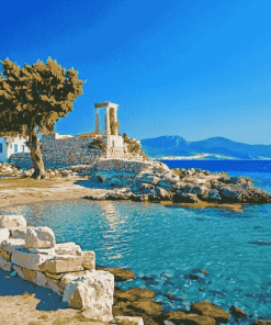 Greece Kos Island Landscapes Diamond Painting