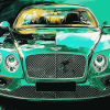 Green Bentley Luxury Diamond Painting