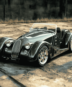 Green Morgan Classic Cars Diamond Painting