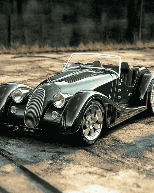 Green Morgan Classic Cars Diamond Painting