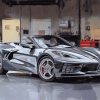 Grey C8 Corvette Convertible Diamond Painting