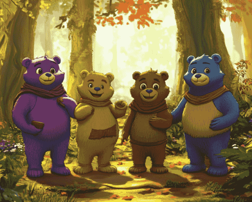 Gummi Bears Adventure Diamond Painting