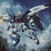 Gundam Wing Anime Robots Diamond Painting