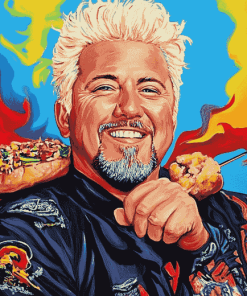 Guy Fieri Famous Chef Diamond Painting