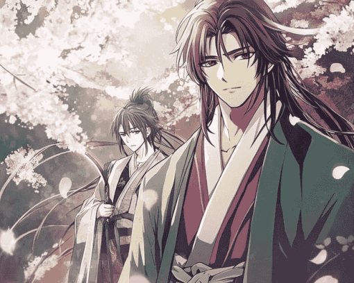 Hakuouki Anime Diamond Painting