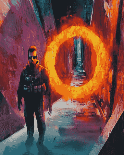 Half Life Video Game Diamond Painting