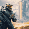 Halo Master Chief Adventure Diamond Painting