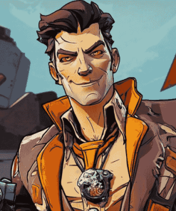 Handsome Jack Animation Diamond Painting