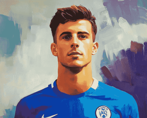 Handsome Mason Mount Soccer Star Diamond Painting