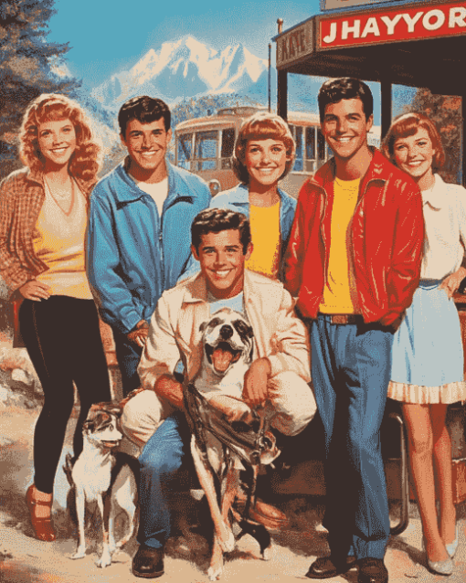 Happy Days Sitcom Diamond Painting