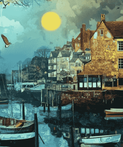 Harbour England Scenic Diamond Painting