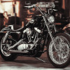 Harley 72 Motorcycle Diamond Painting