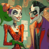 Harley Quinn and Joker Animated Diamond Painting