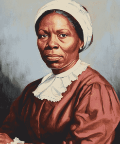 Harriet Tubman Vintage Lady Diamond Painting