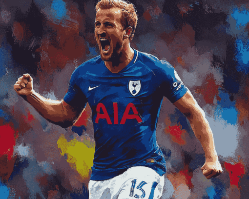 Harry Kane Football Star Diamond Painting