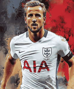 Harry Kane Football Star Diamond Painting